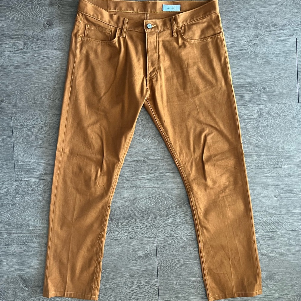 Gustin Twill Jeans in Brown - 38w x 30l